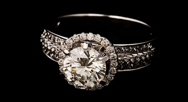 Taaffeite Engagement Ring